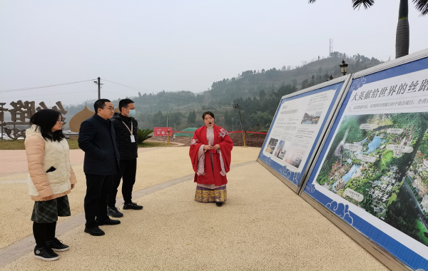 胡亮副局长赴大英县调研指导天府旅游名县创建工作